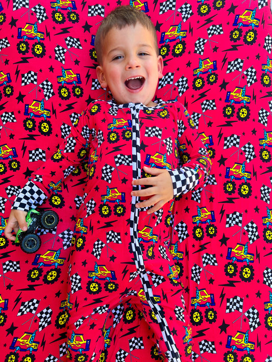 PRE-ORDER “Go the truck to sleep” Bamboo Pajamas