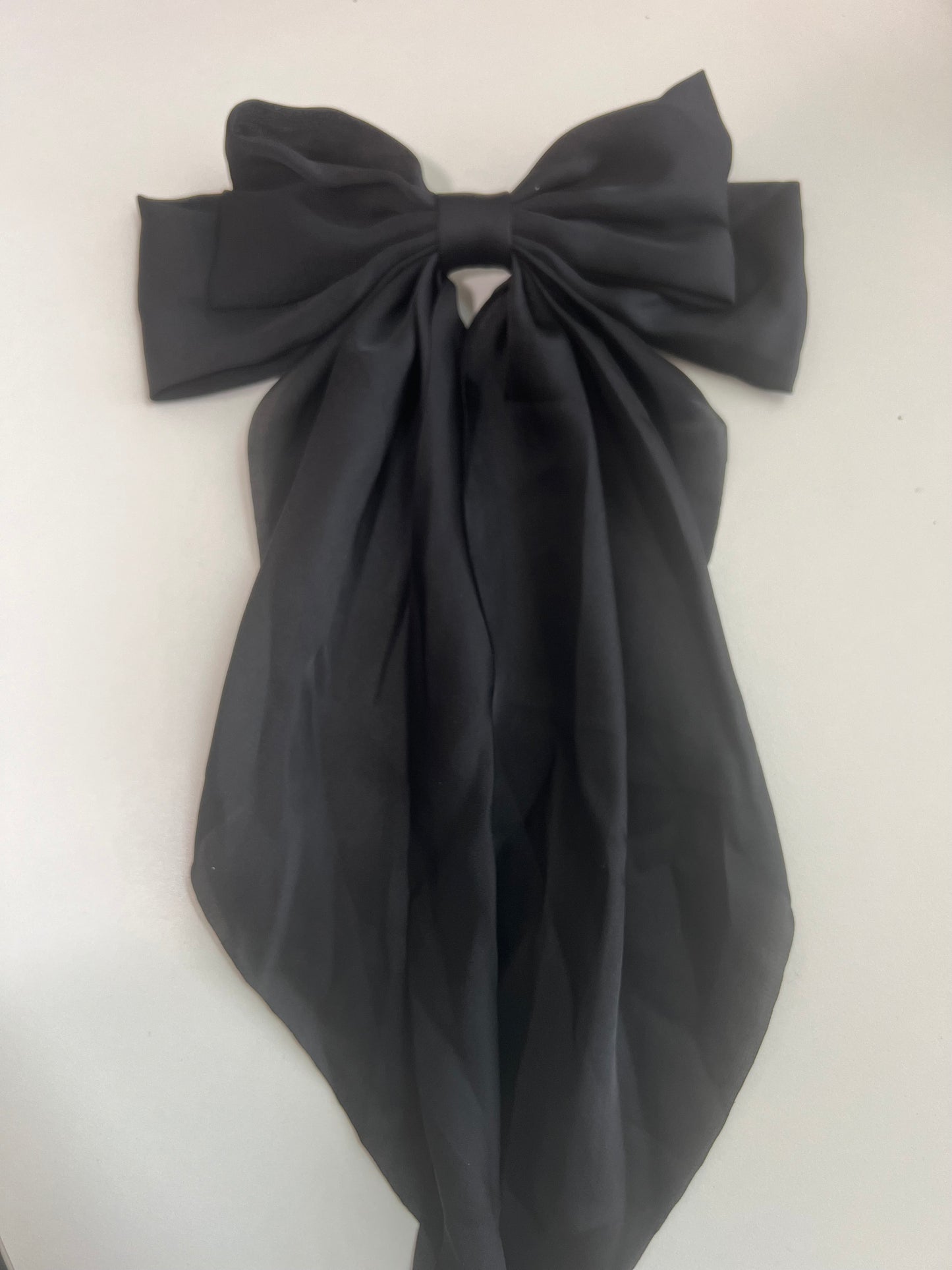 Oversized Bows (Black & Mauve)