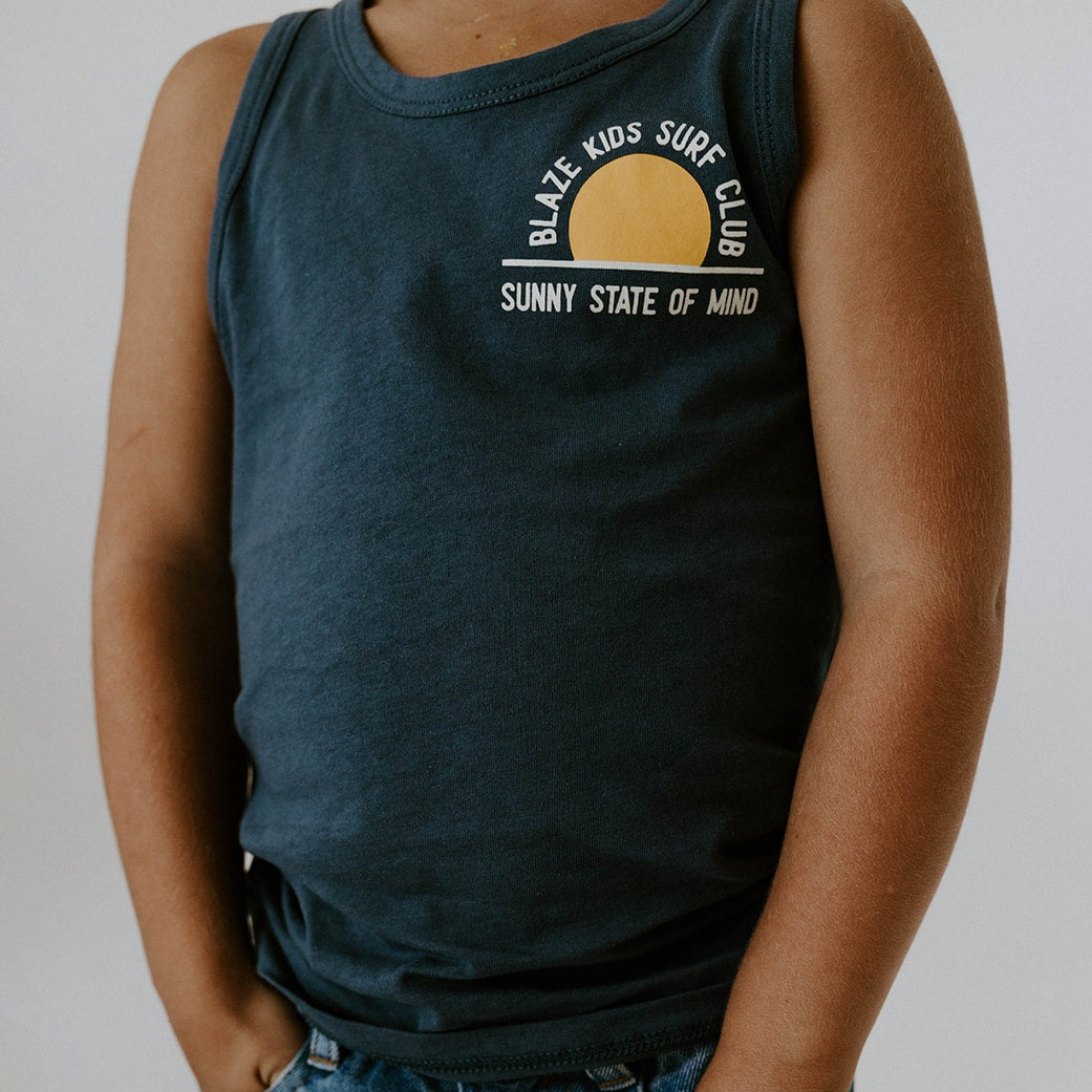 Legacy Tank | "BK Surf Club" in Deep Ocean