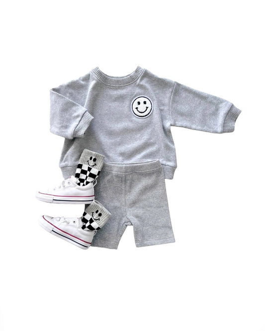 Smiley Biker Shorts Set Pre-Order