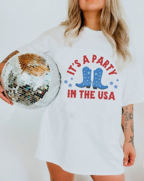 Its A Party In The USA Adult (PRE-ORDER)