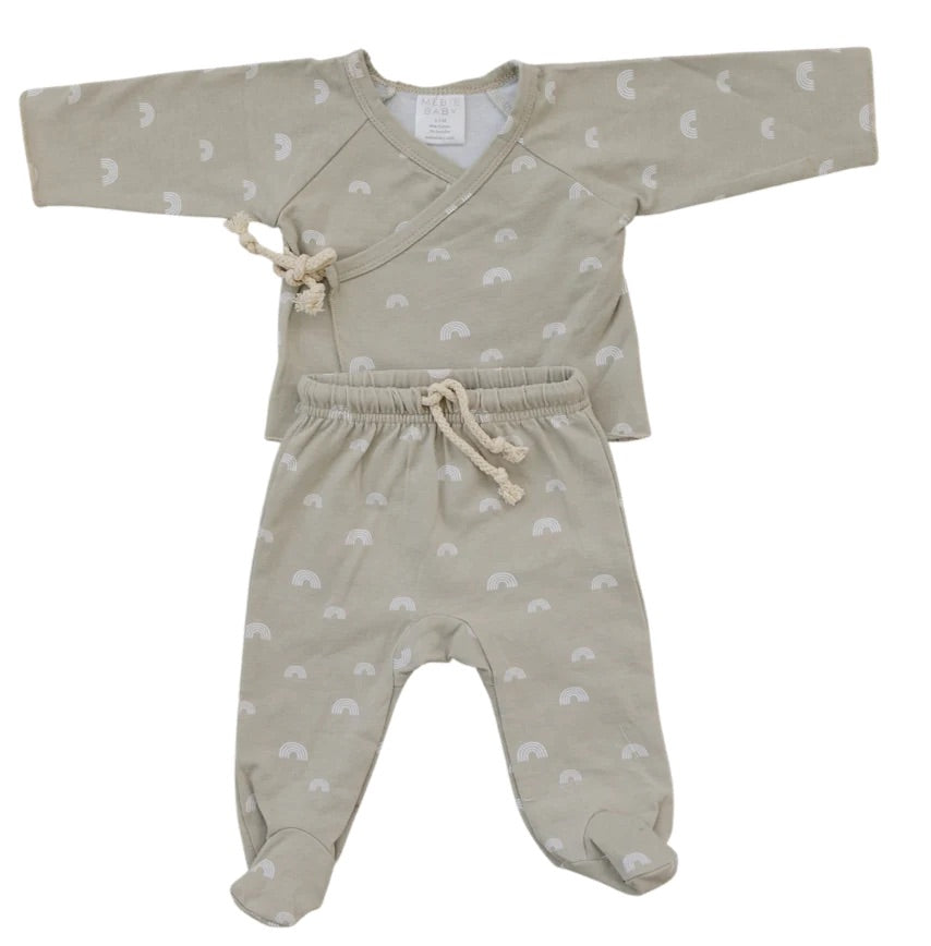 Sand Rainbow Cotton Layette Set