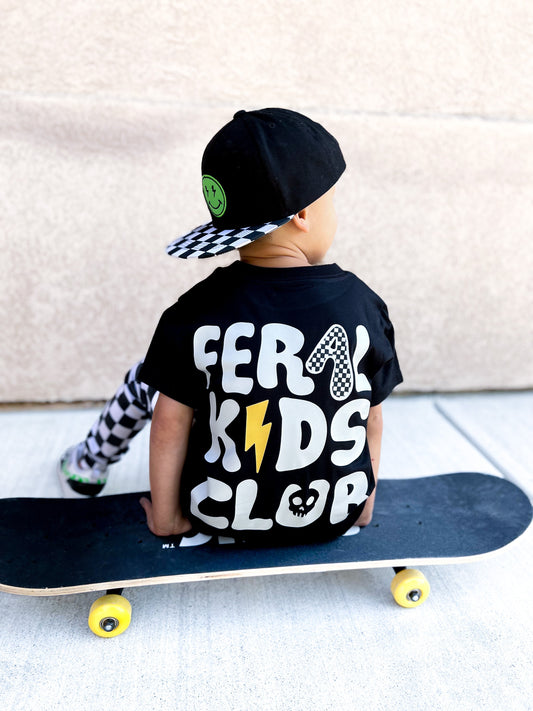 “Feral Kids Club” Graphic Tee (MTO)